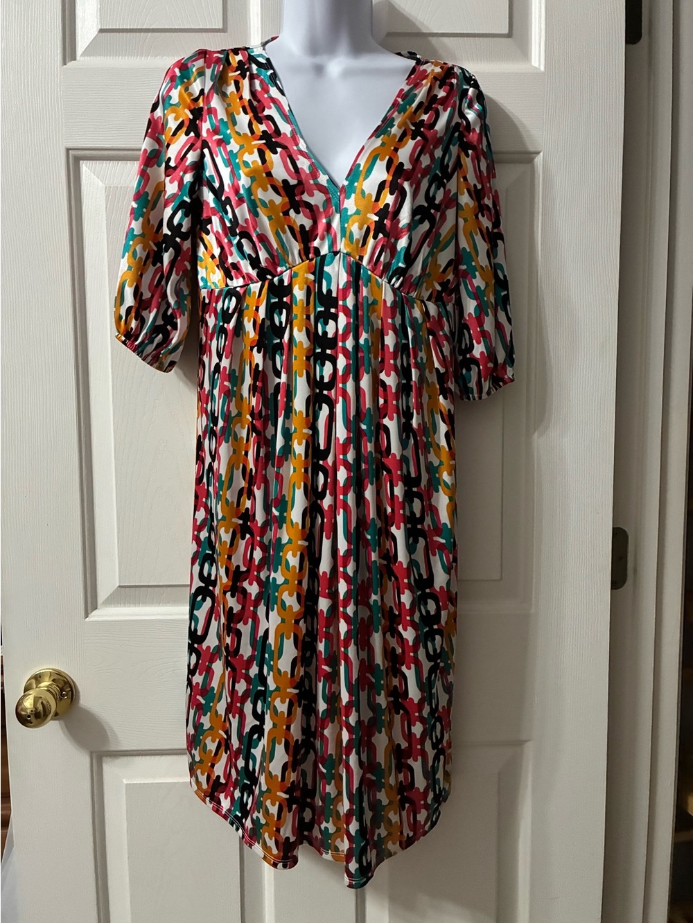 Colorful Chainlink dress